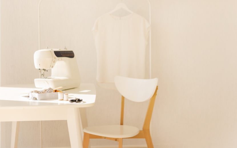 裁縫アイテムとミシン