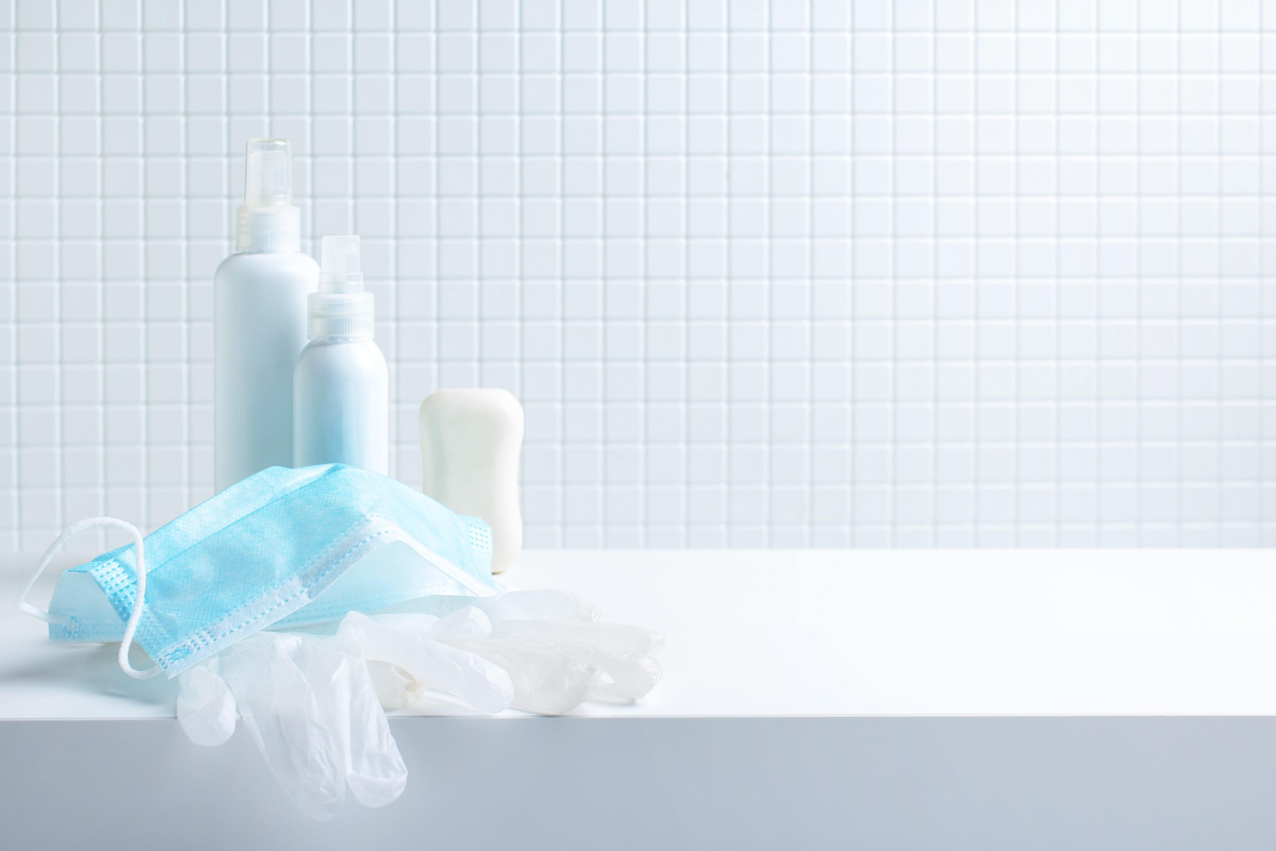 衛生的　洗浄　浴室